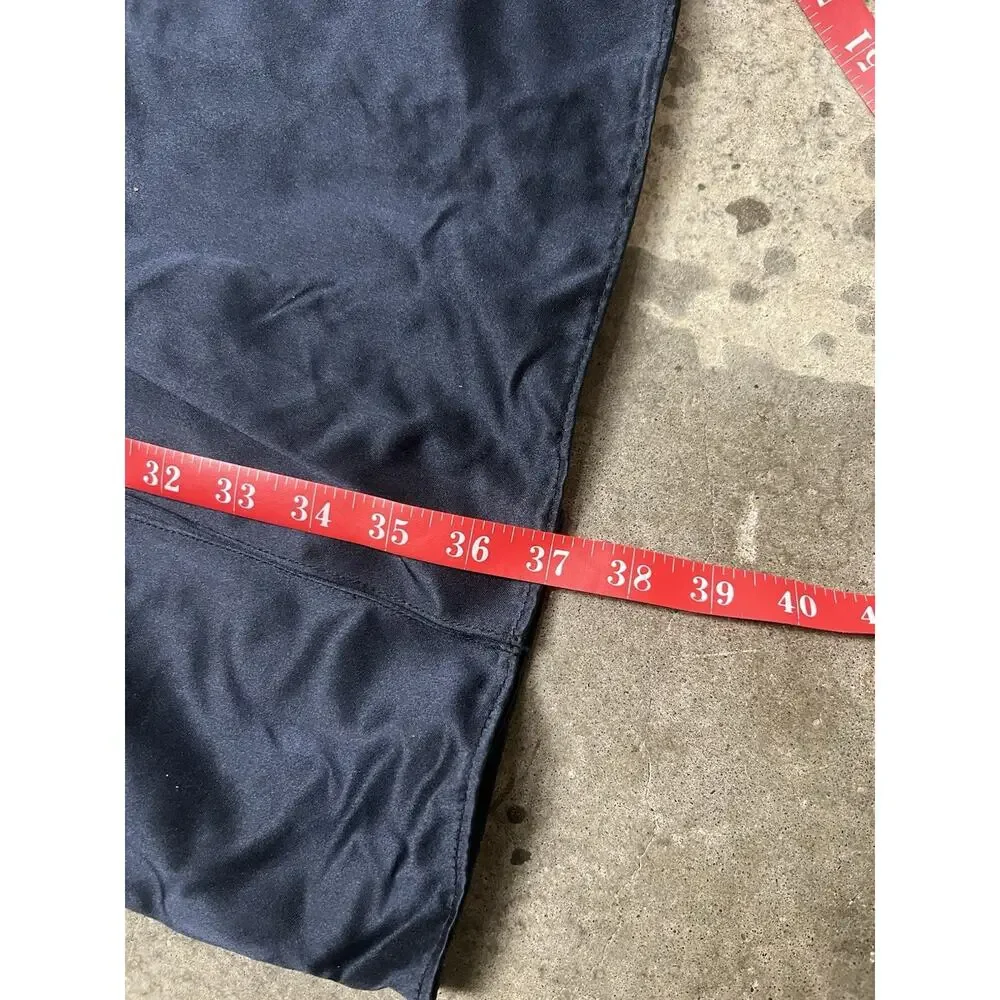 Vera Wang Blue‎ Silk Knee-Length Cocktail Dress Size 6